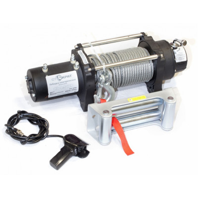 Лебедка СТОКРАТ HD 9.5 WP, 12V, 6.0 л.с.